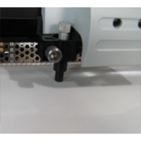 Polotter beim schneider der Folie